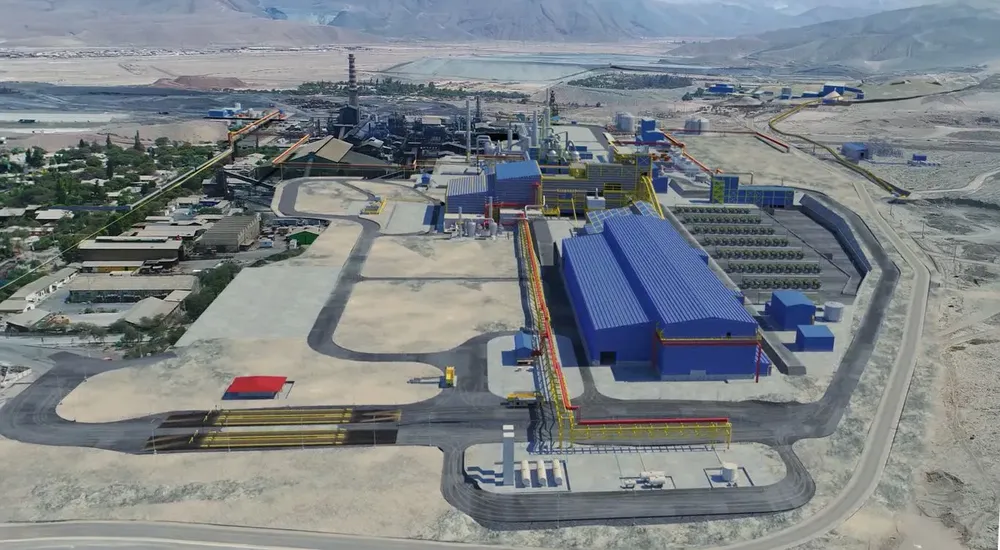 Proyecto de fundición en la región de Atacama